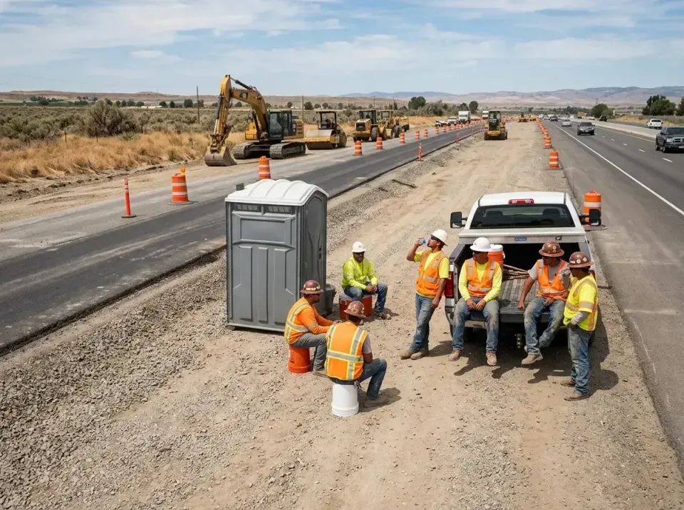highway-road-construction-crew-007 — frequently asked questions, Porta Potty and Restroom Rentals in West Bountiful, UT